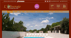 Desktop Screenshot of gites-oliveraie.com